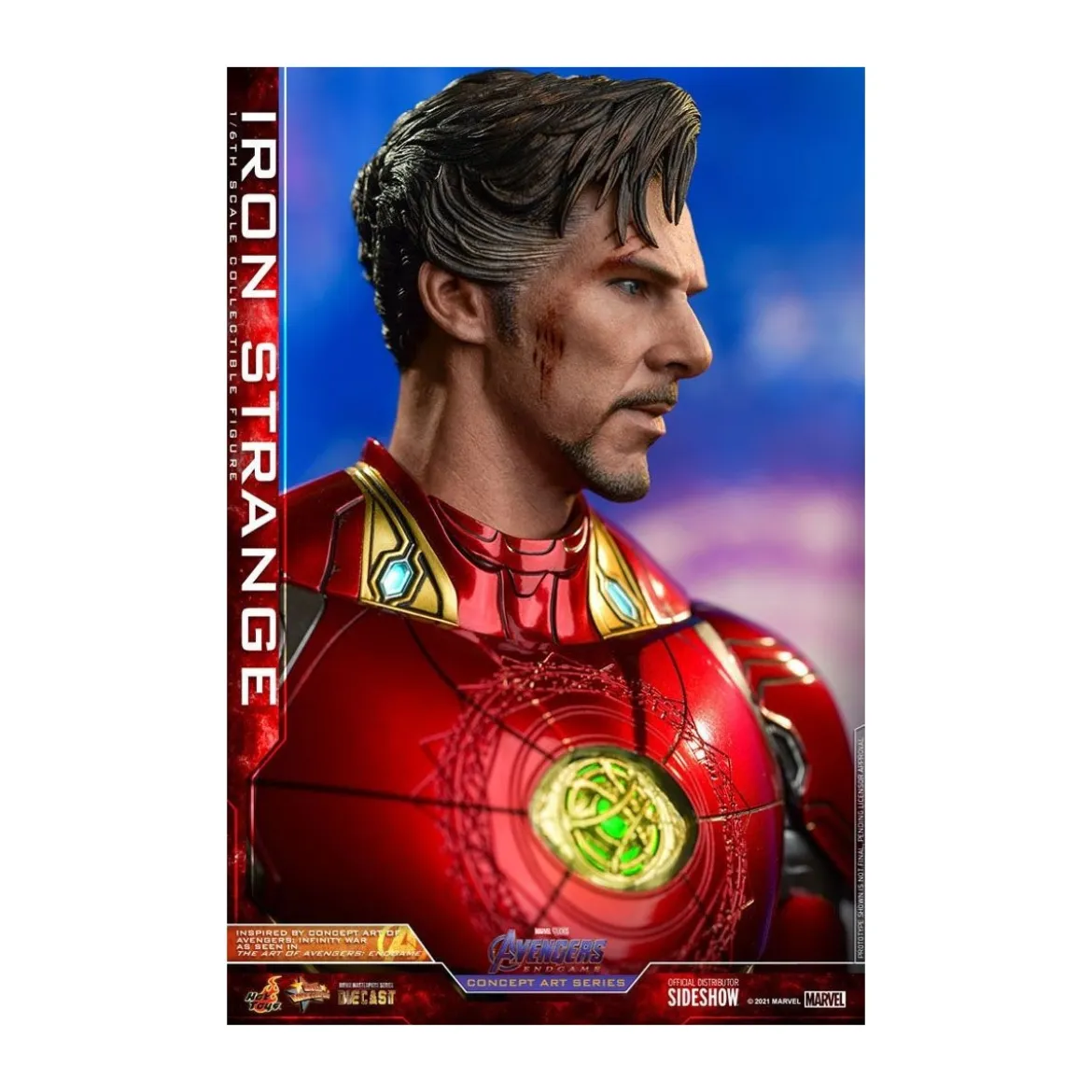 Hot toys 1/6 Avengers: Endgame Iron Strange Concept Art Series PVC 1/6