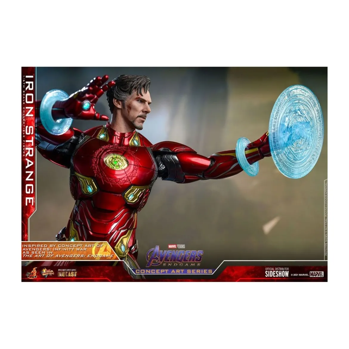 Hot toys 1/6 Avengers: Endgame Iron Strange Concept Art Series PVC 1/6