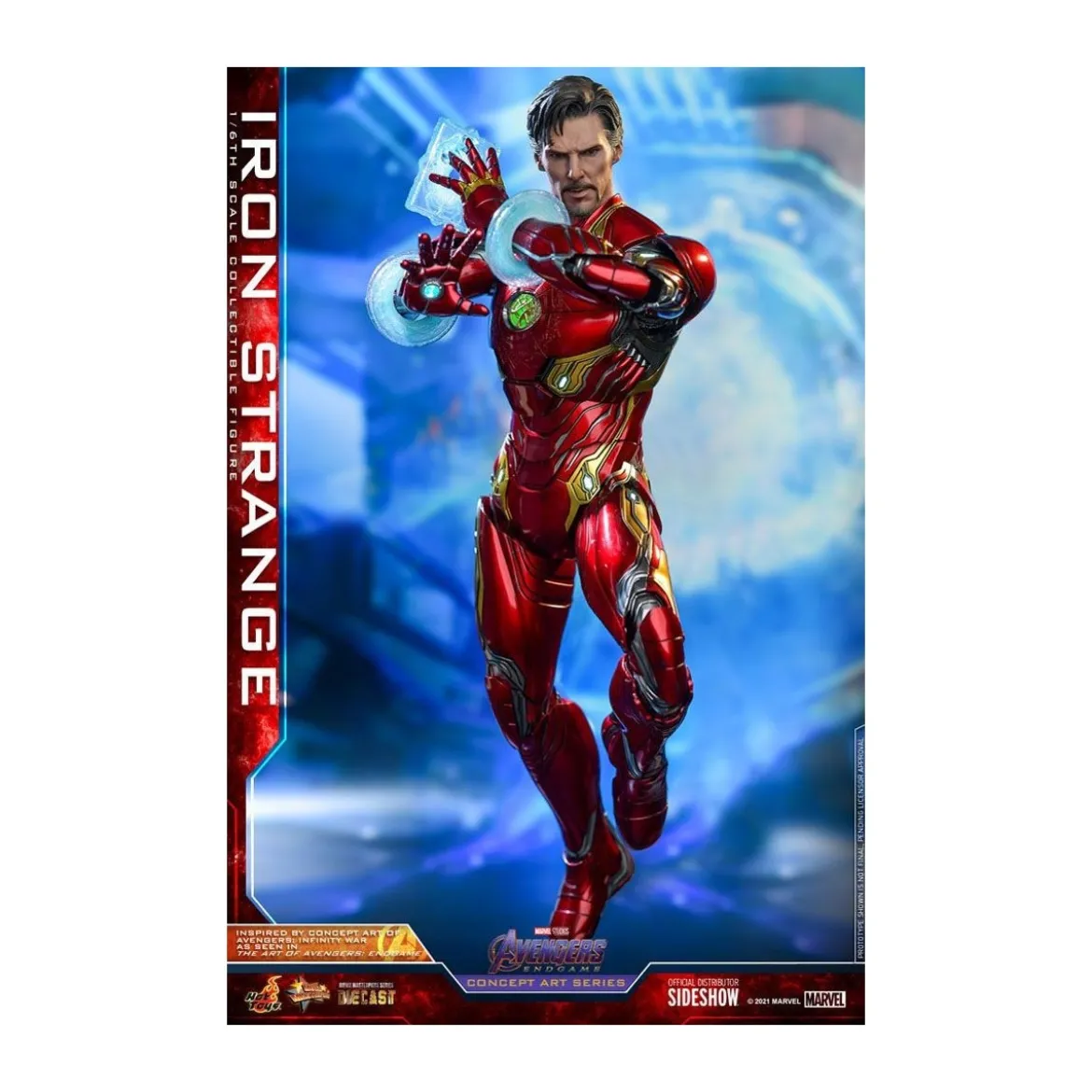 Hot toys 1/6 Avengers: Endgame Iron Strange Concept Art Series PVC 1/6