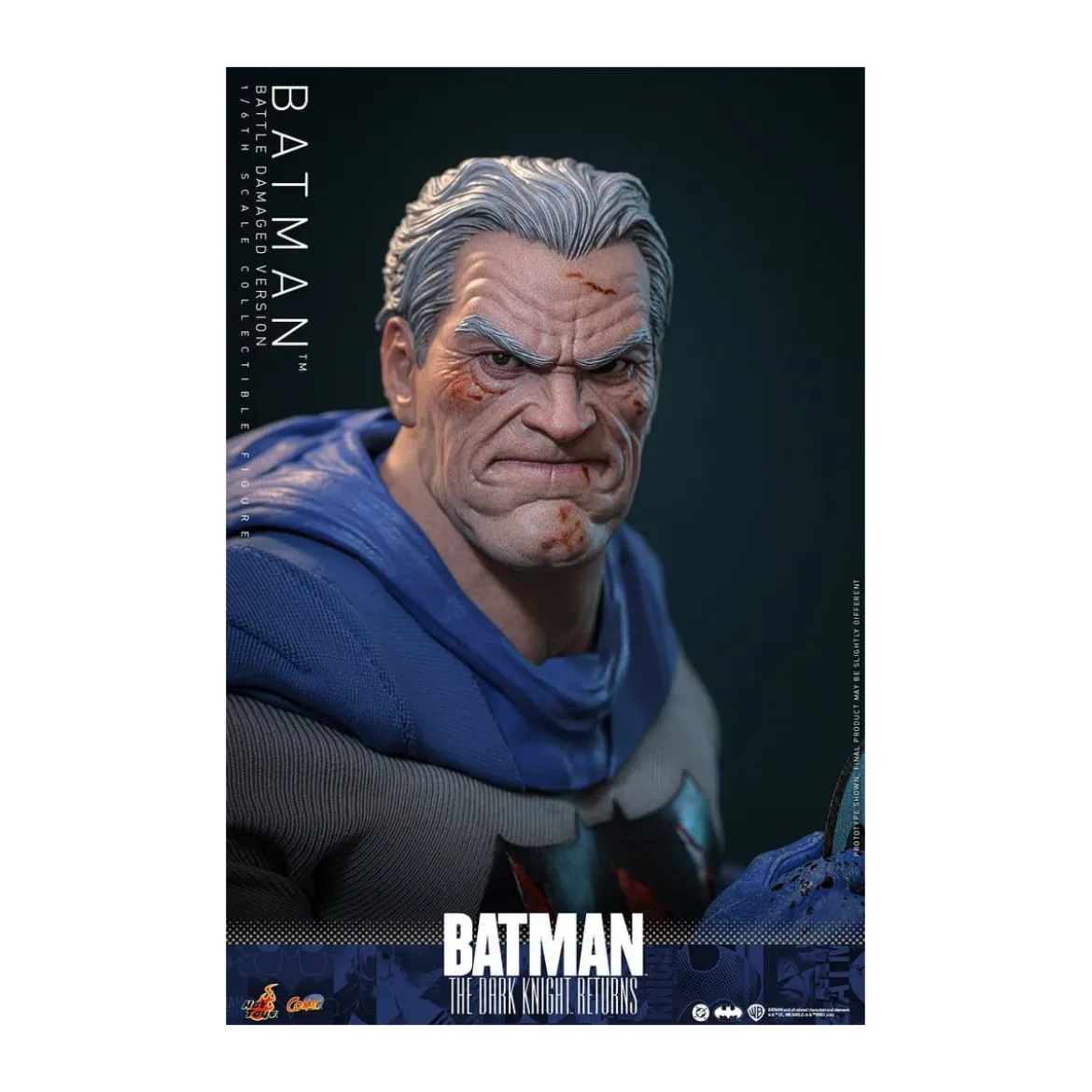 Hot Toys - BATMAN - Batman: The Dark Knight Returns (Battle Damaged Version) Comic Masterpiece 1/6