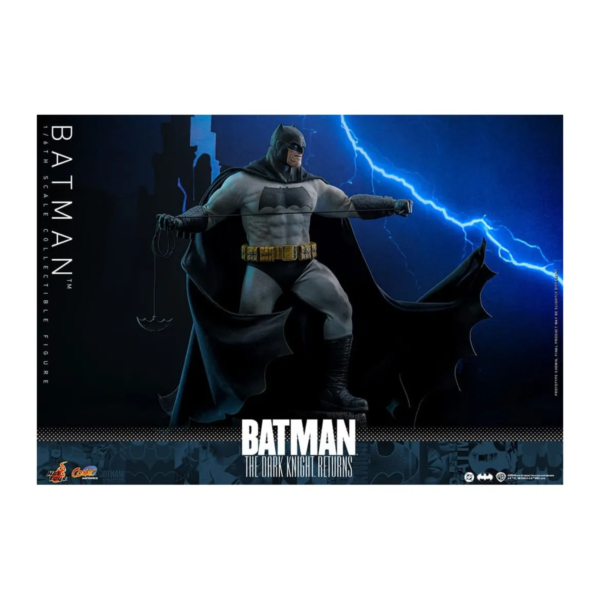 Hot Toys - BATMAN - Batman: The Dark Knight Returns Comic Masterpiece 1/6