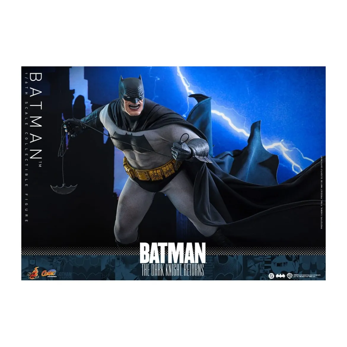 Hot Toys - BATMAN - Batman: The Dark Knight Returns Comic Masterpiece 1/6