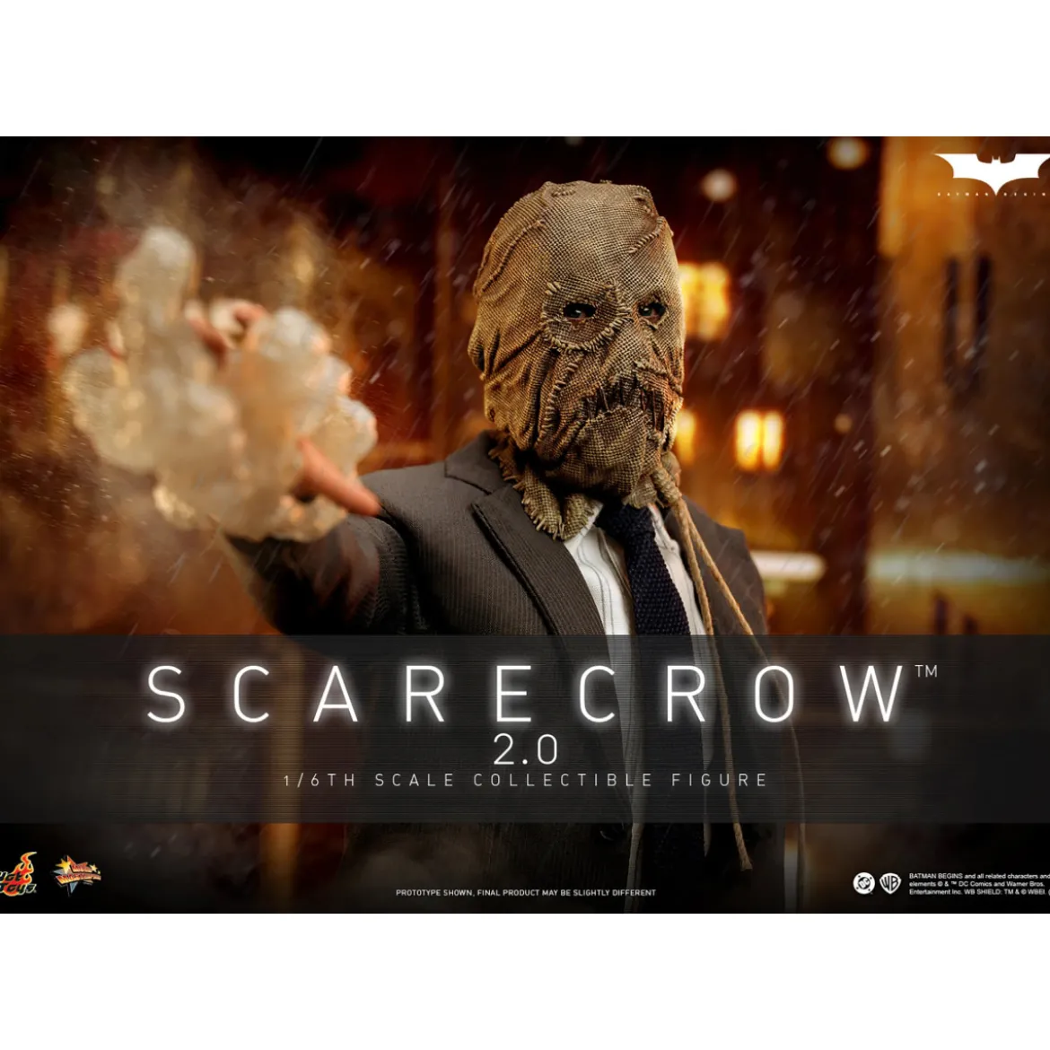 Hot toys Batman Begins - Scarecrow 2.0 MMS 1/6