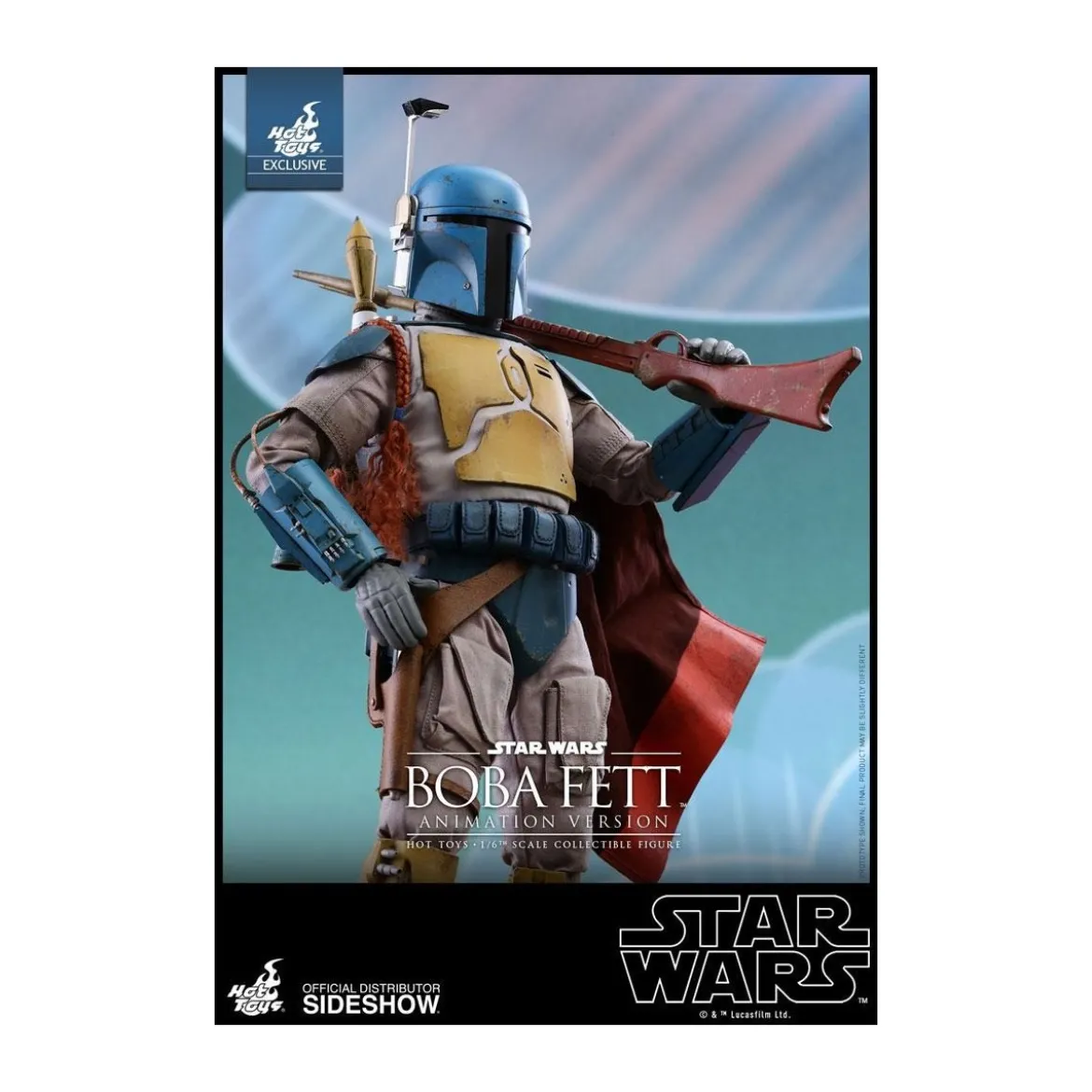 Hot Toys 1/6 Boba Fett Animation Ver. Star Wars Holiday Special Sideshow Exclusive 30 cm - Depot vente scellé