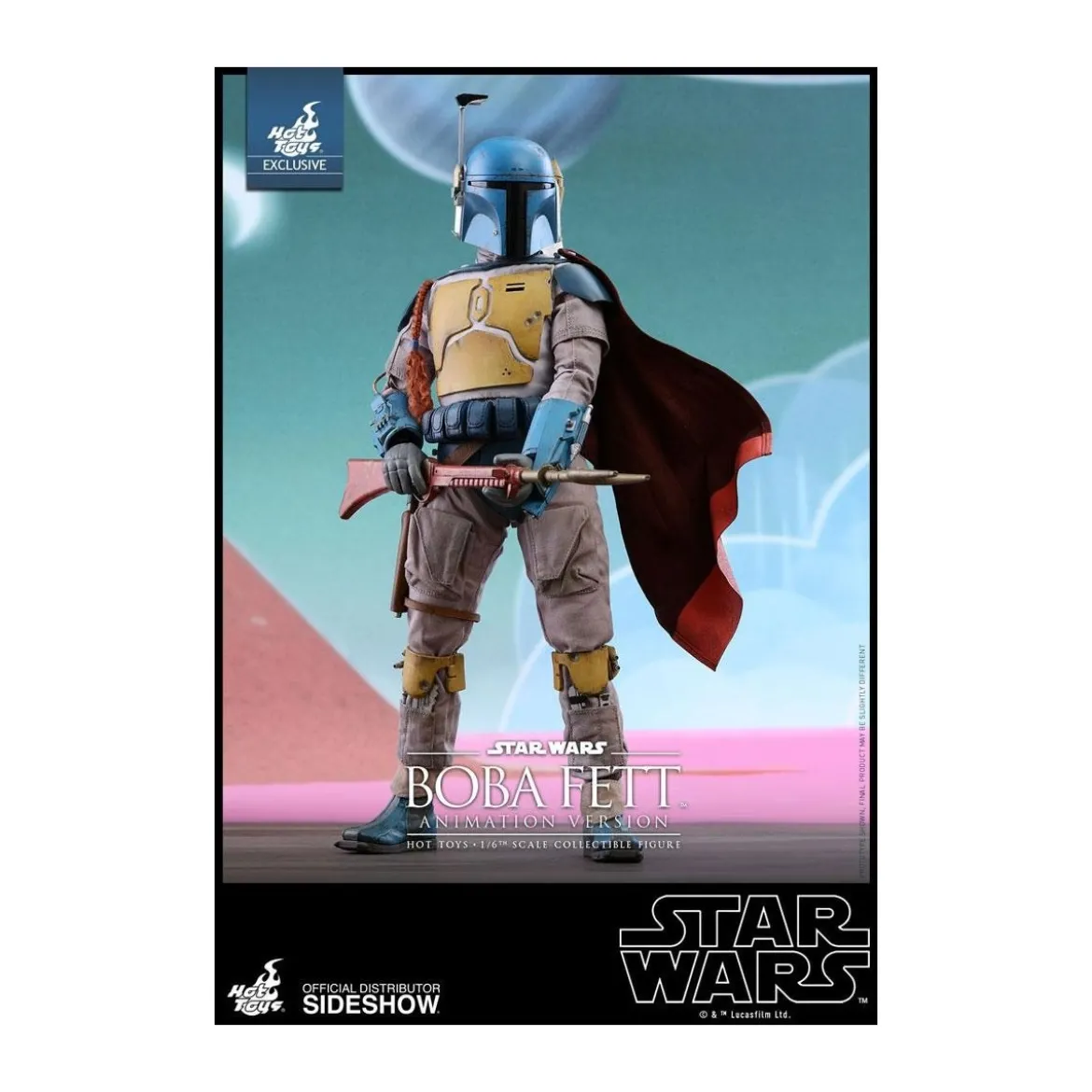 Hot Toys 1/6 Boba Fett Animation Ver. Star Wars Holiday Special Sideshow Exclusive 30 cm - Depot vente scellé