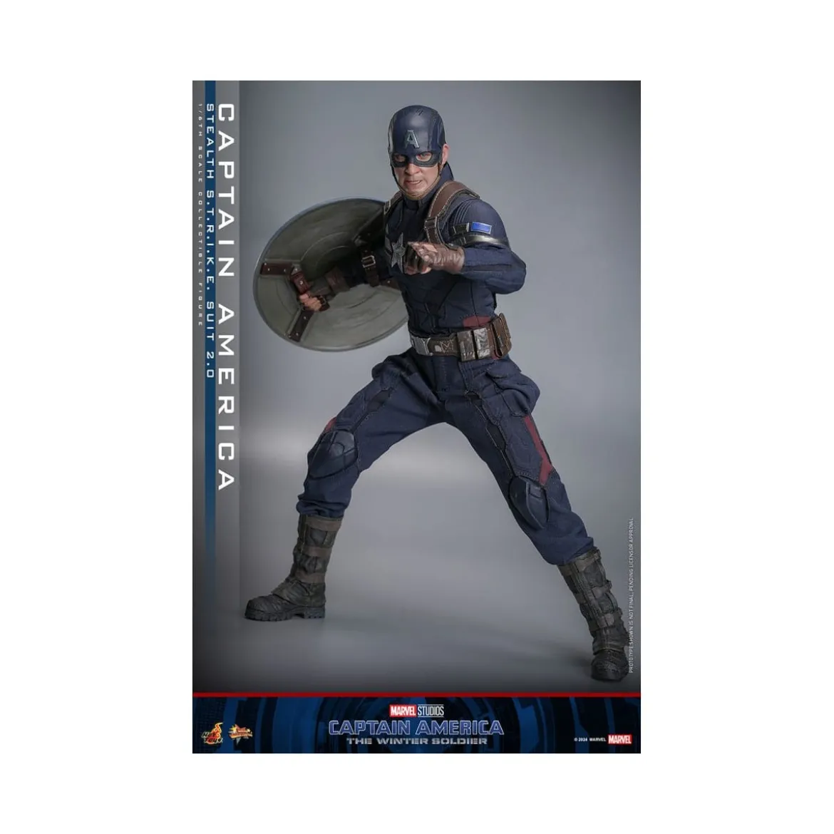 Hot Toys Captain America : Le Soldat de l'hiver - Captain America Stealth S.T.R.I.K.E. Suit MMS 1/6
