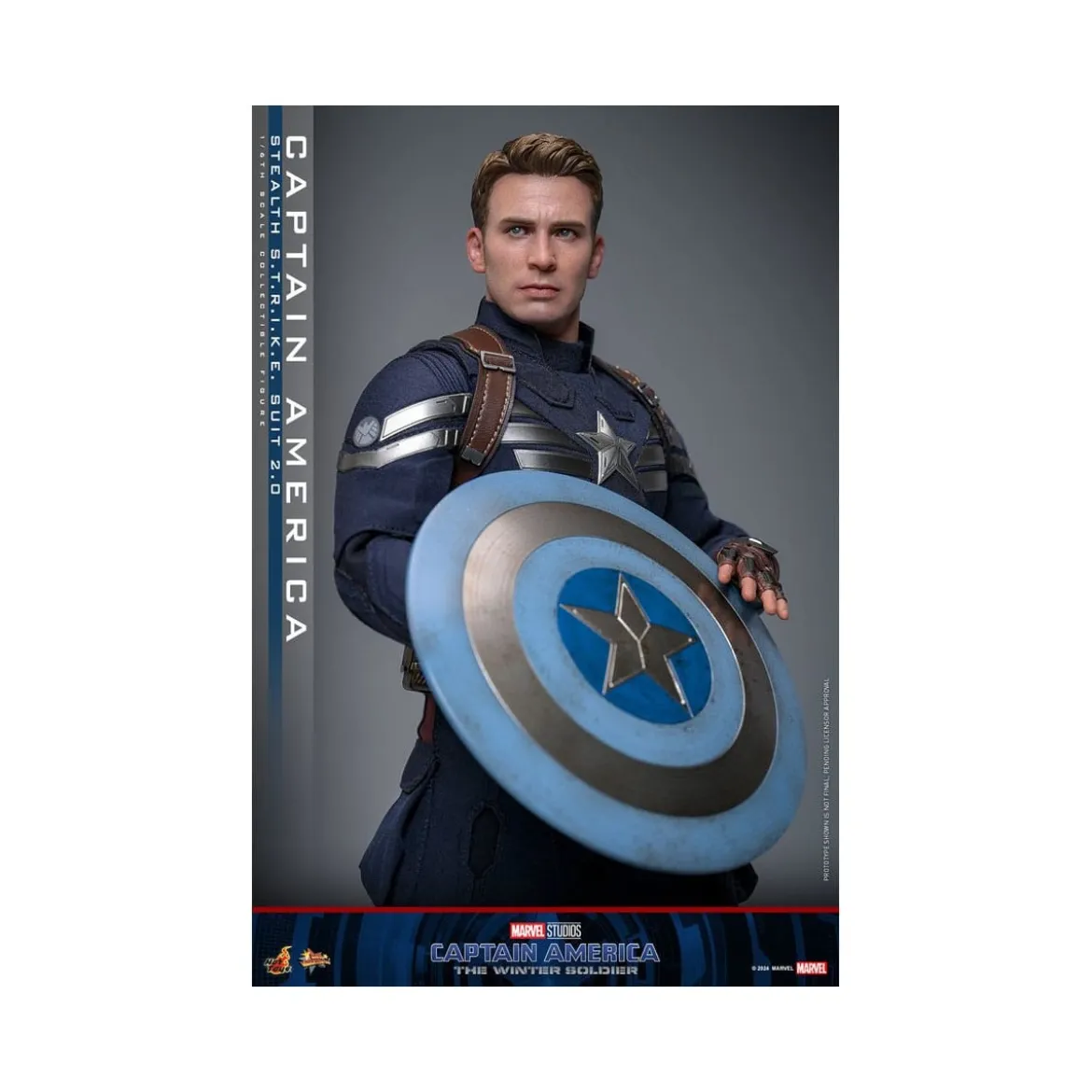 Hot Toys Captain America : Le Soldat de l'hiver - Captain America Stealth S.T.R.I.K.E. Suit MMS 1/6