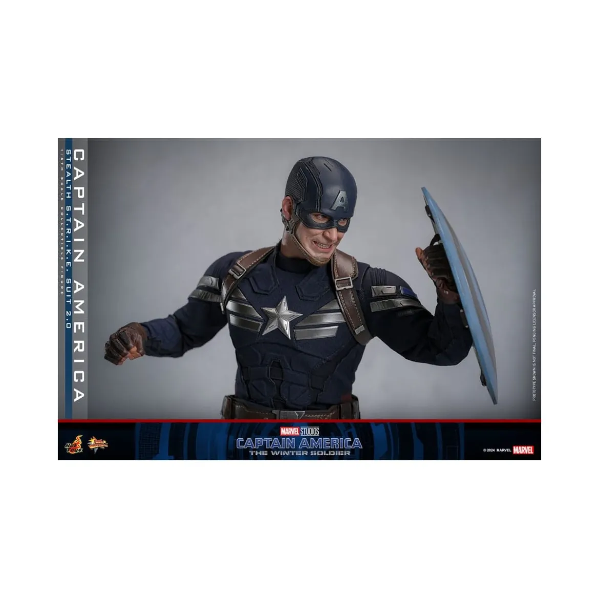 Hot Toys Captain America : Le Soldat de l'hiver - Captain America Stealth S.T.R.I.K.E. Suit MMS 1/6