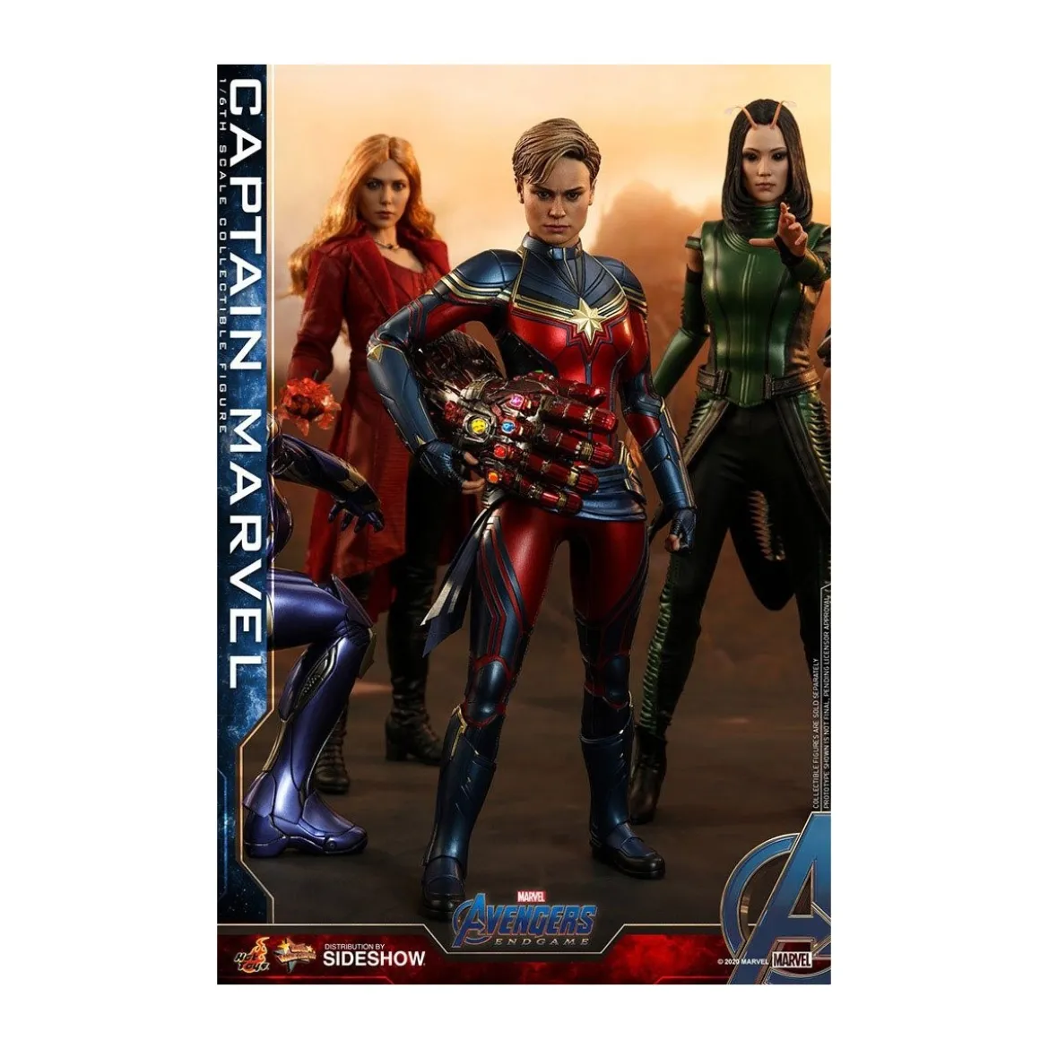 Hot Toys - Captain Marvel Avengers End Game MMS575 1/6 occasion