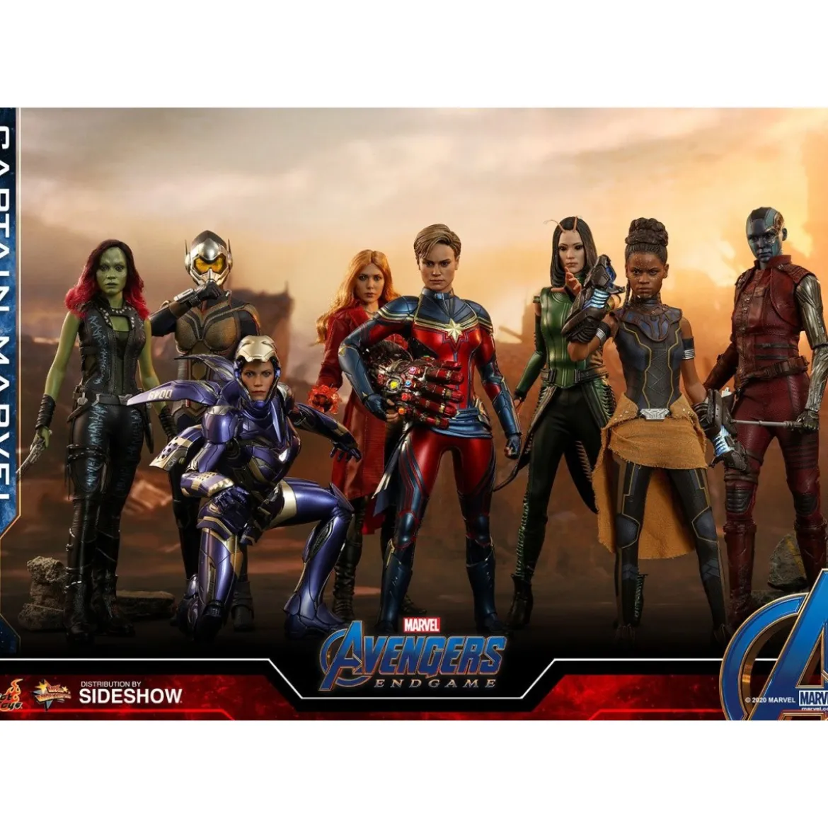 Hot Toys - Captain Marvel Avengers End Game MMS575 1/6 occasion