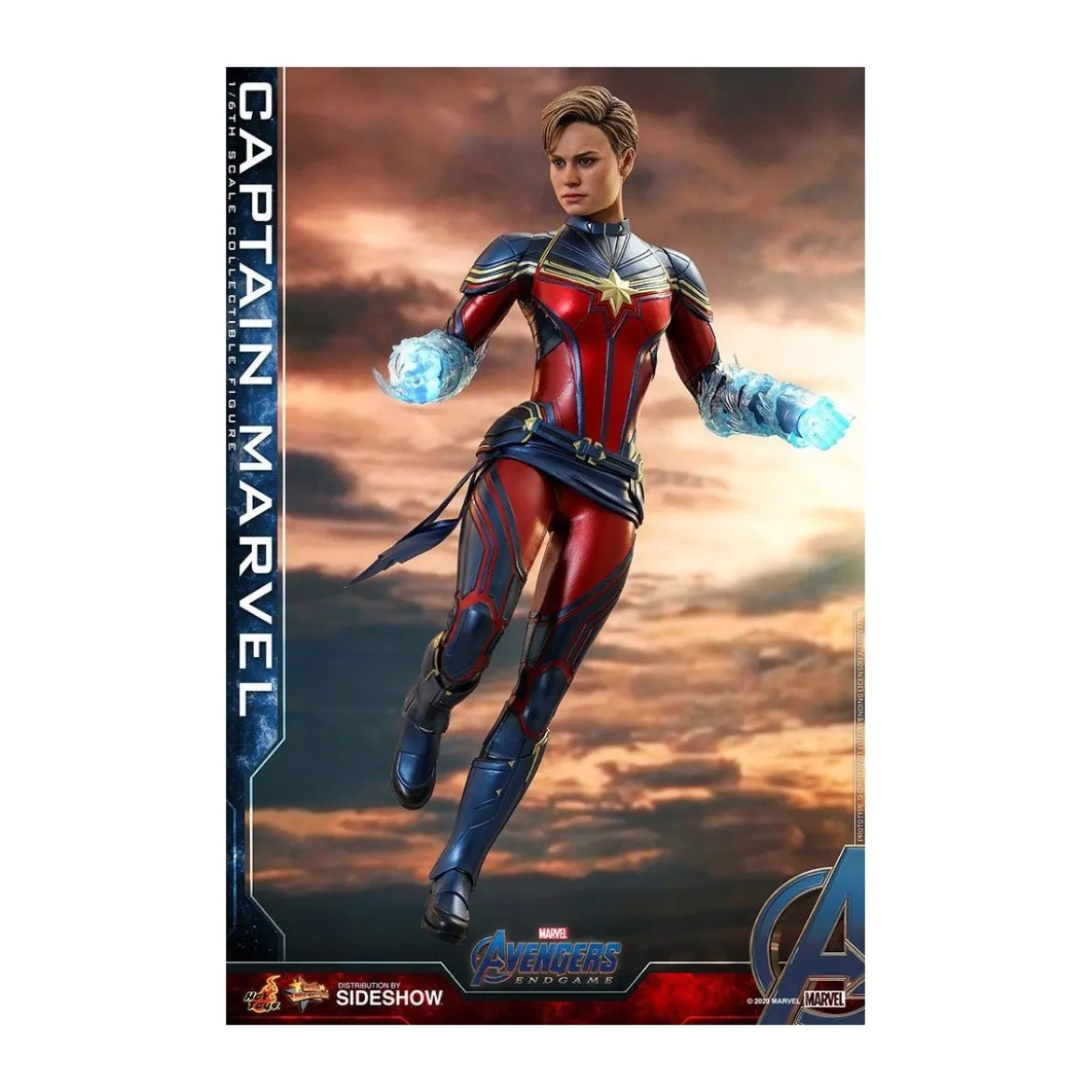 Hot Toys - Captain Marvel Avengers End Game MMS575 1/6 occasion