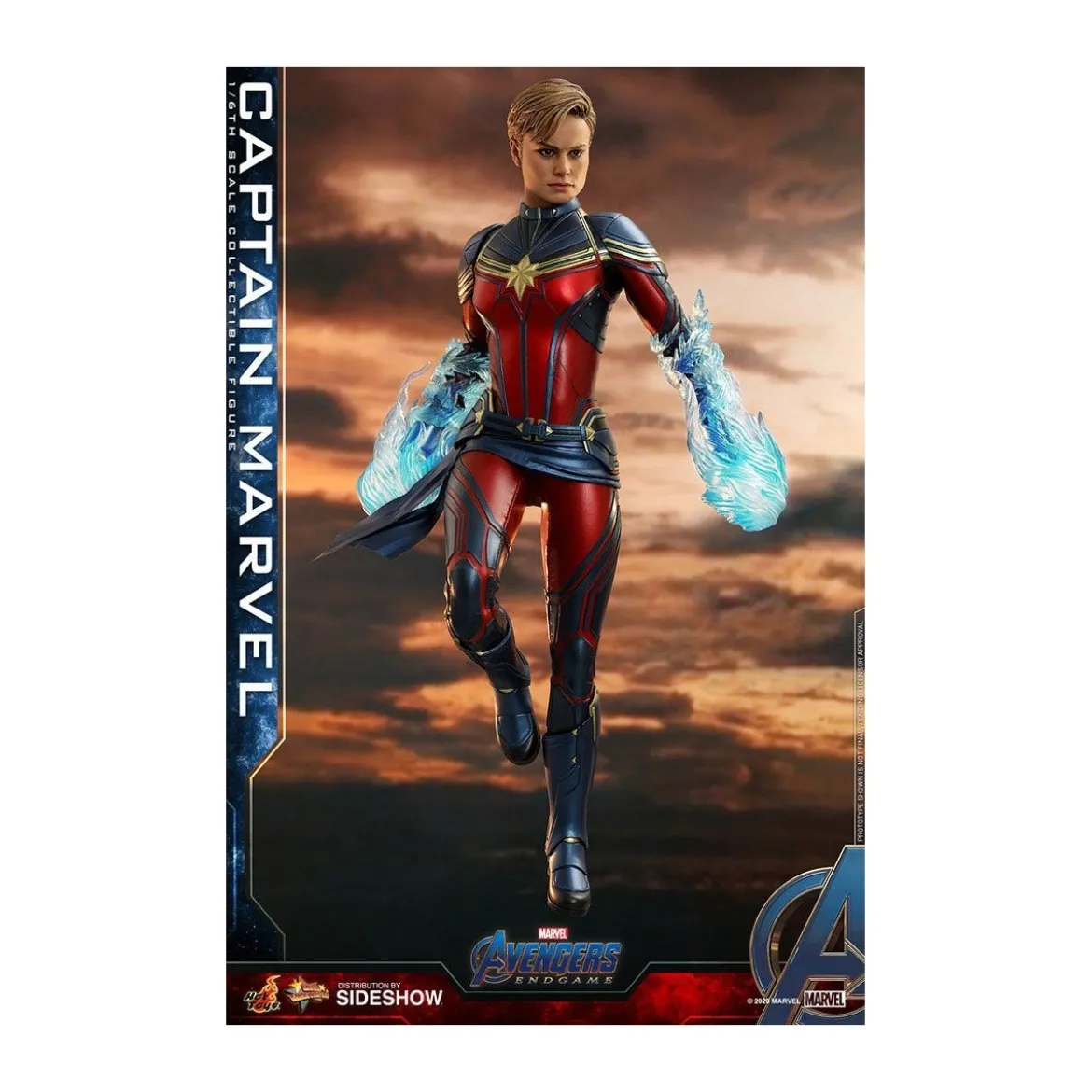 Hot Toys - Captain Marvel Avengers End Game MMS575 1/6 occasion