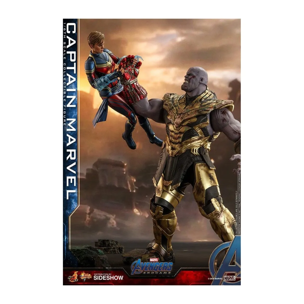 Hot Toys - Captain Marvel Avengers End Game MMS575 1/6 occasion