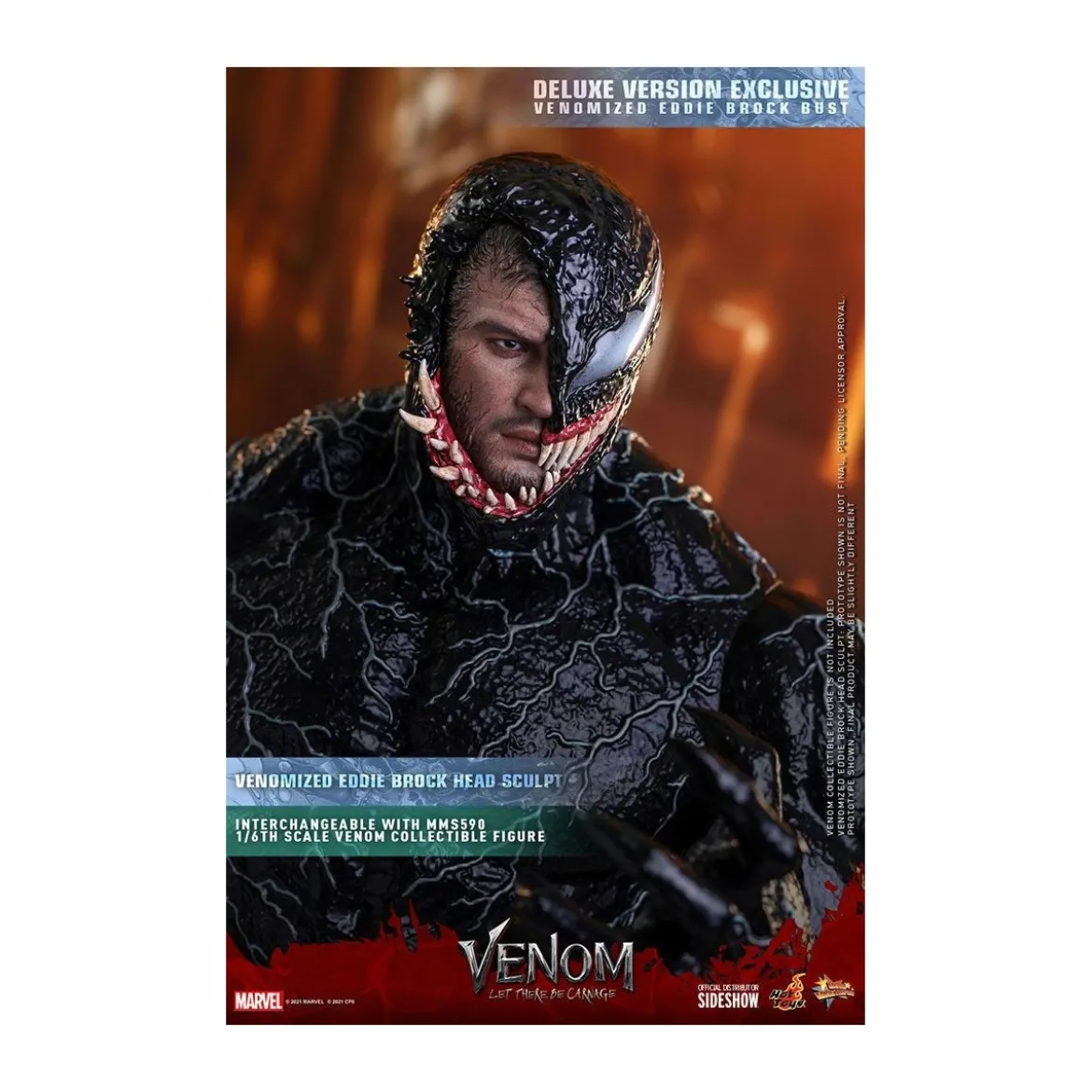 Hot Toys - Carnage Deluxe Version - Venom: Let There Be Carnage Movie Masterpiece 1/6