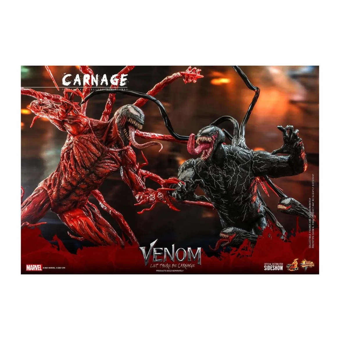 Hot Toys - Carnage Deluxe Version - Venom: Let There Be Carnage Movie Masterpiece 1/6