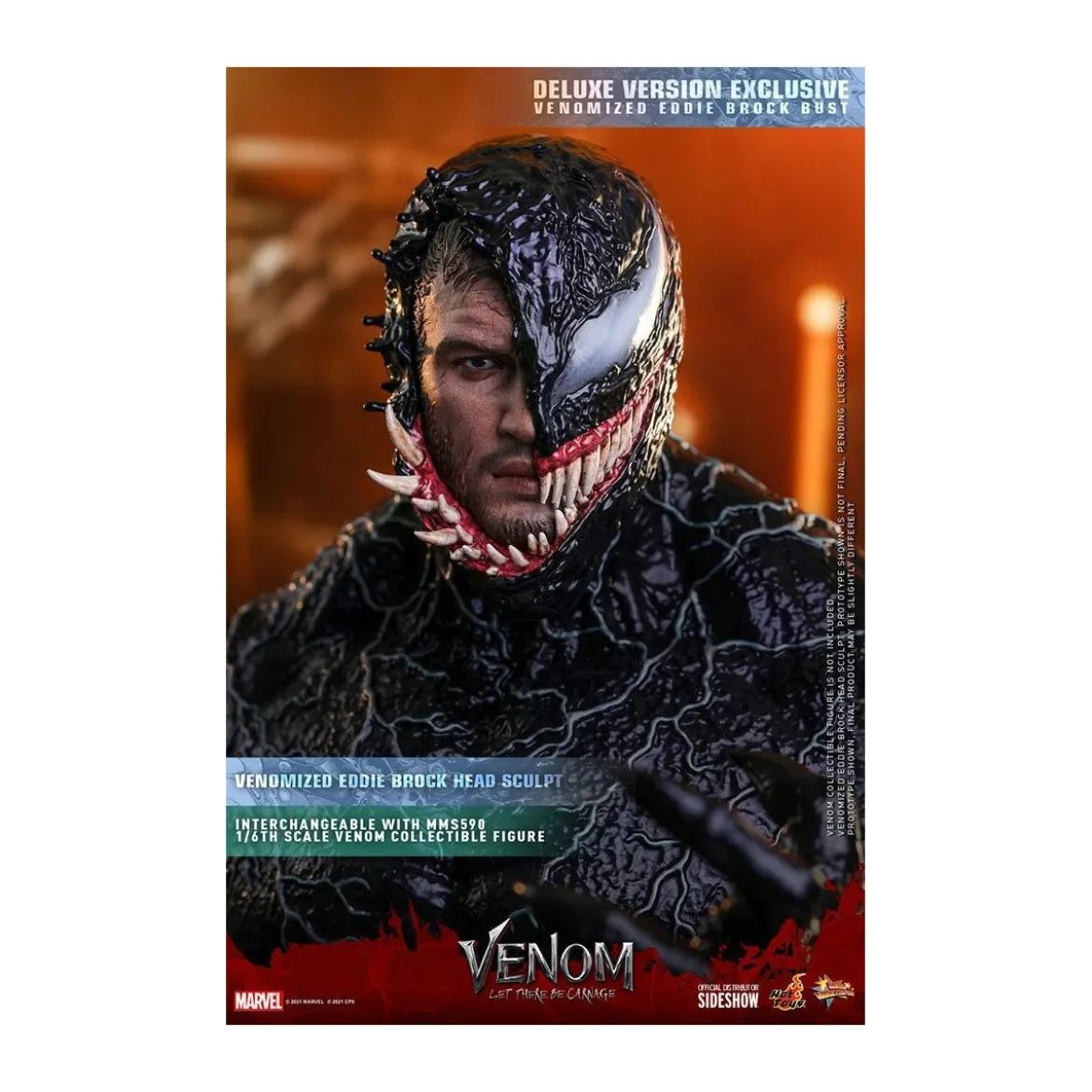Hot Toys - Carnage Deluxe Version - Venom: Let There Be Carnage Movie Masterpiece 1/6