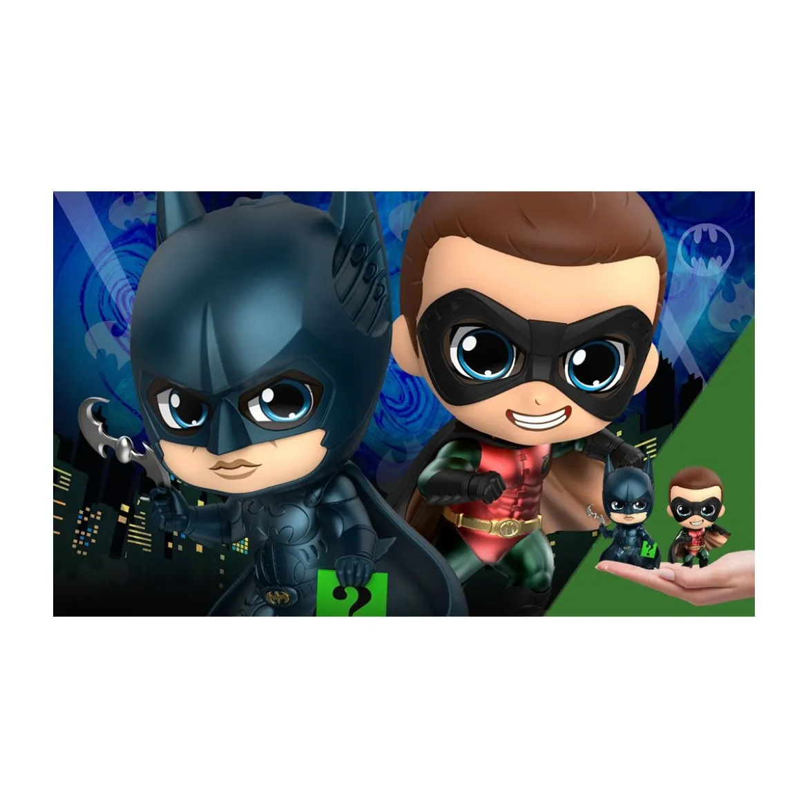 Hot Toys Cosbaby - Batman Forever - Batman & Robin