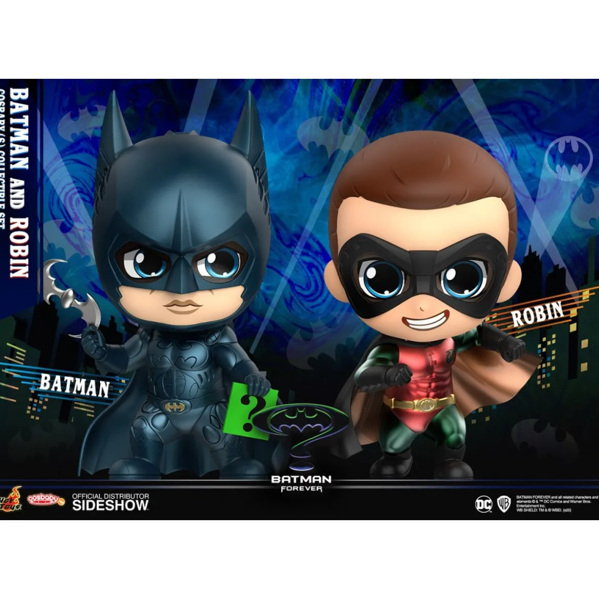 Hot Toys Cosbaby - Batman Forever - Batman & Robin