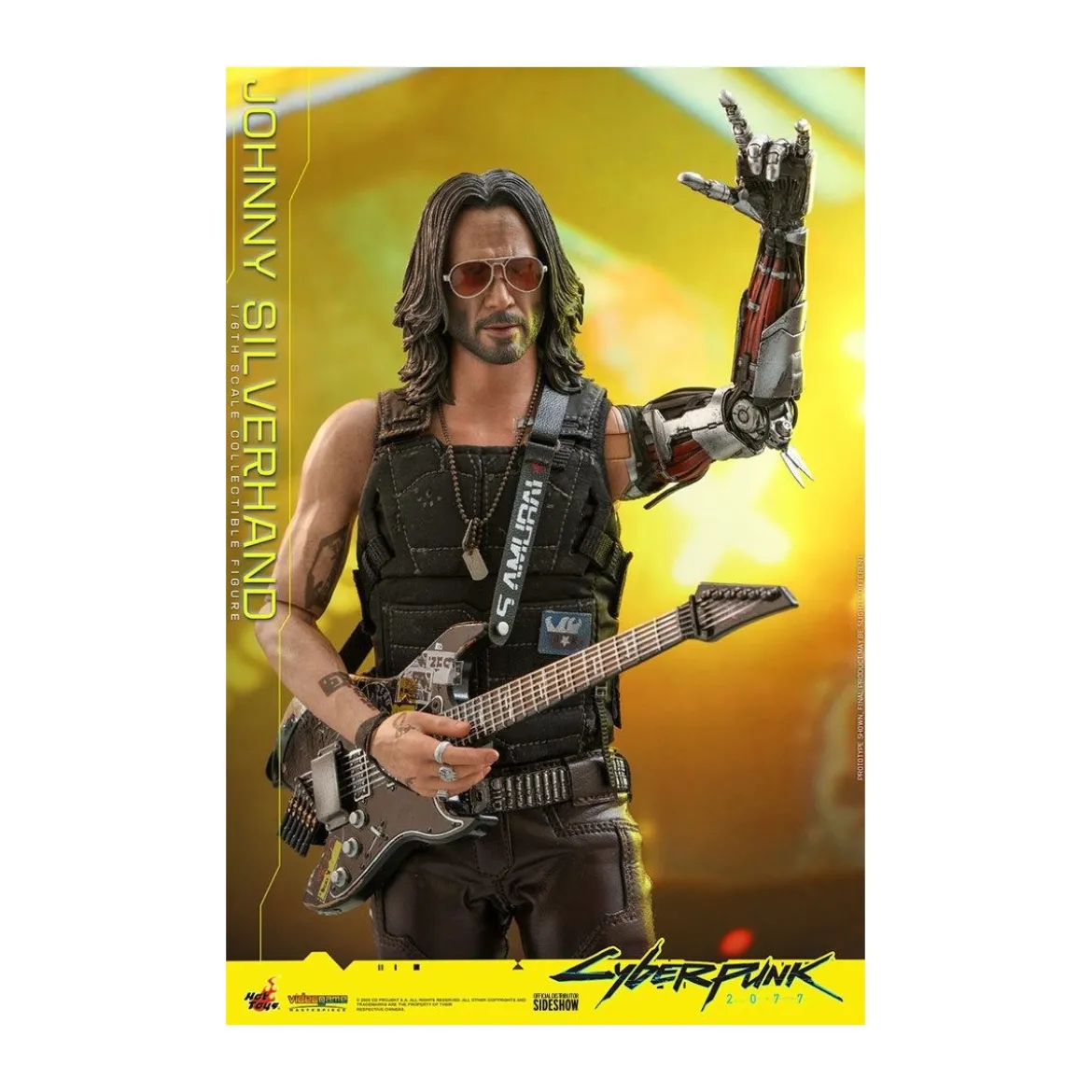 Hot Toys Cyberpunk 2077 - Johnny Silverhand - figurine Video Game Masterpiece 1/6