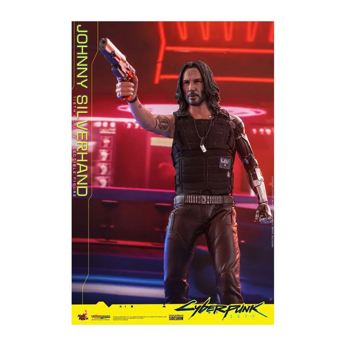 Hot Toys Cyberpunk 2077 - Johnny Silverhand - figurine Video Game Masterpiece 1/6
