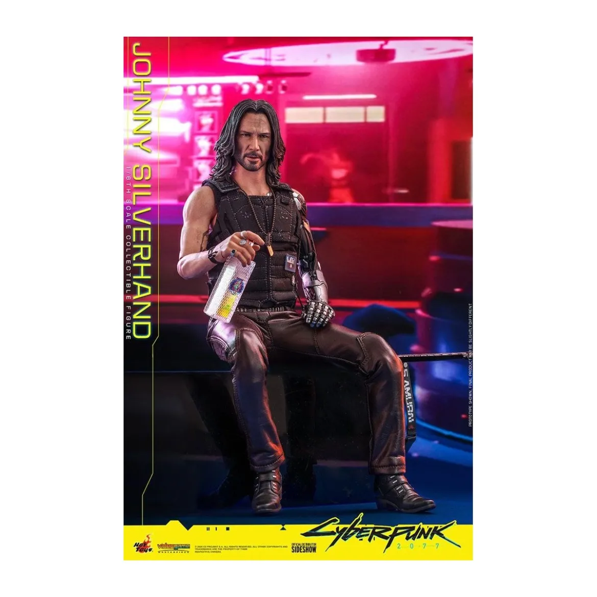 Hot Toys Cyberpunk 2077 - Johnny Silverhand - figurine Video Game Masterpiece 1/6