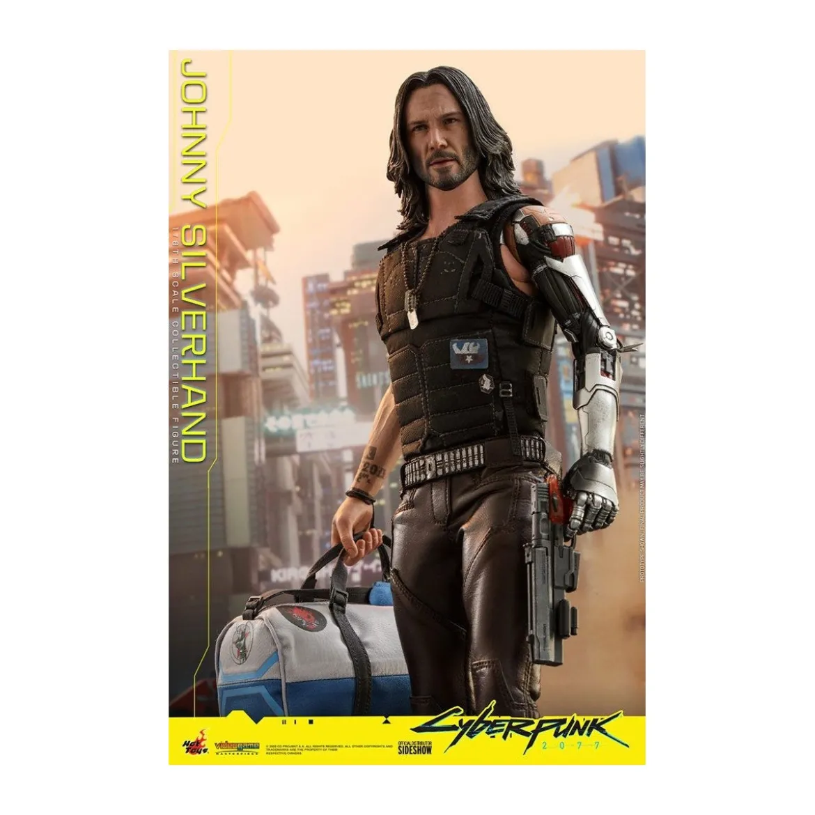 Hot Toys Cyberpunk 2077 - Johnny Silverhand - figurine Video Game Masterpiece 1/6