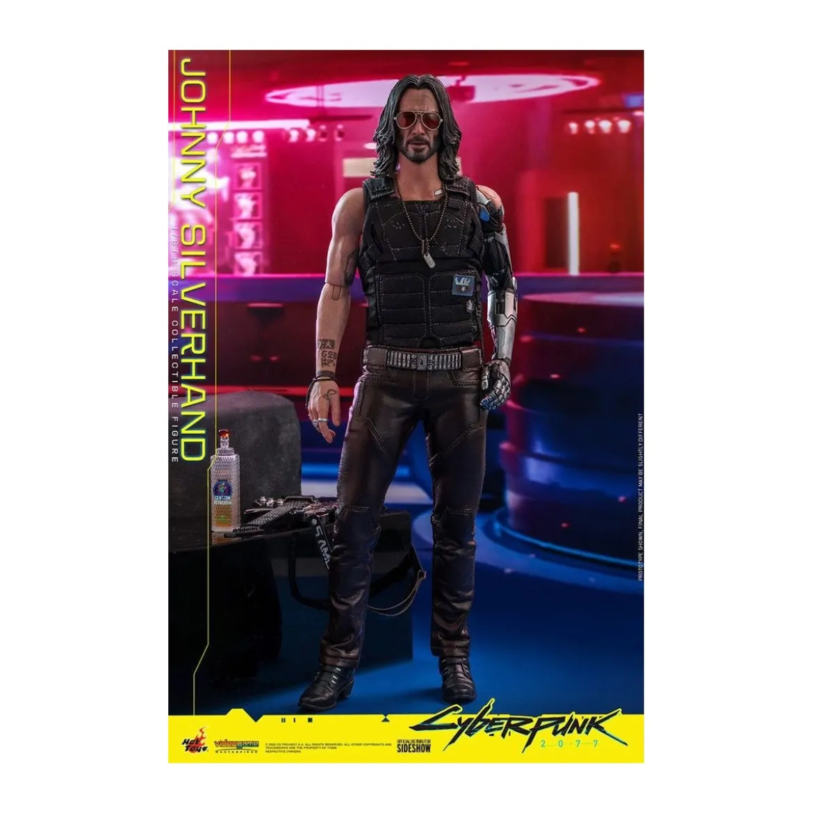 Hot Toys Cyberpunk 2077 - Johnny Silverhand - figurine Video Game Masterpiece 1/6