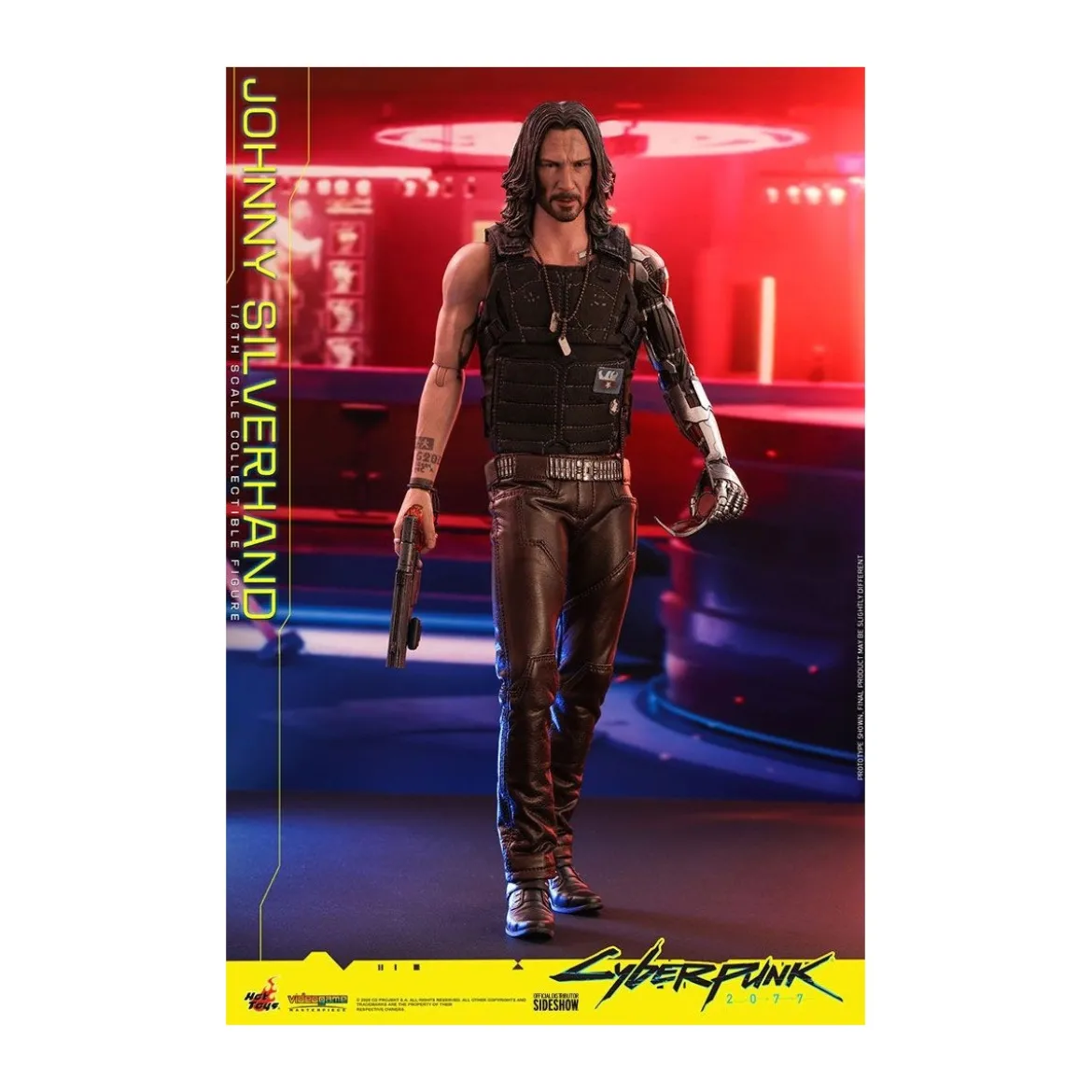 Hot Toys Cyberpunk 2077 - Johnny Silverhand - figurine Video Game Masterpiece 1/6