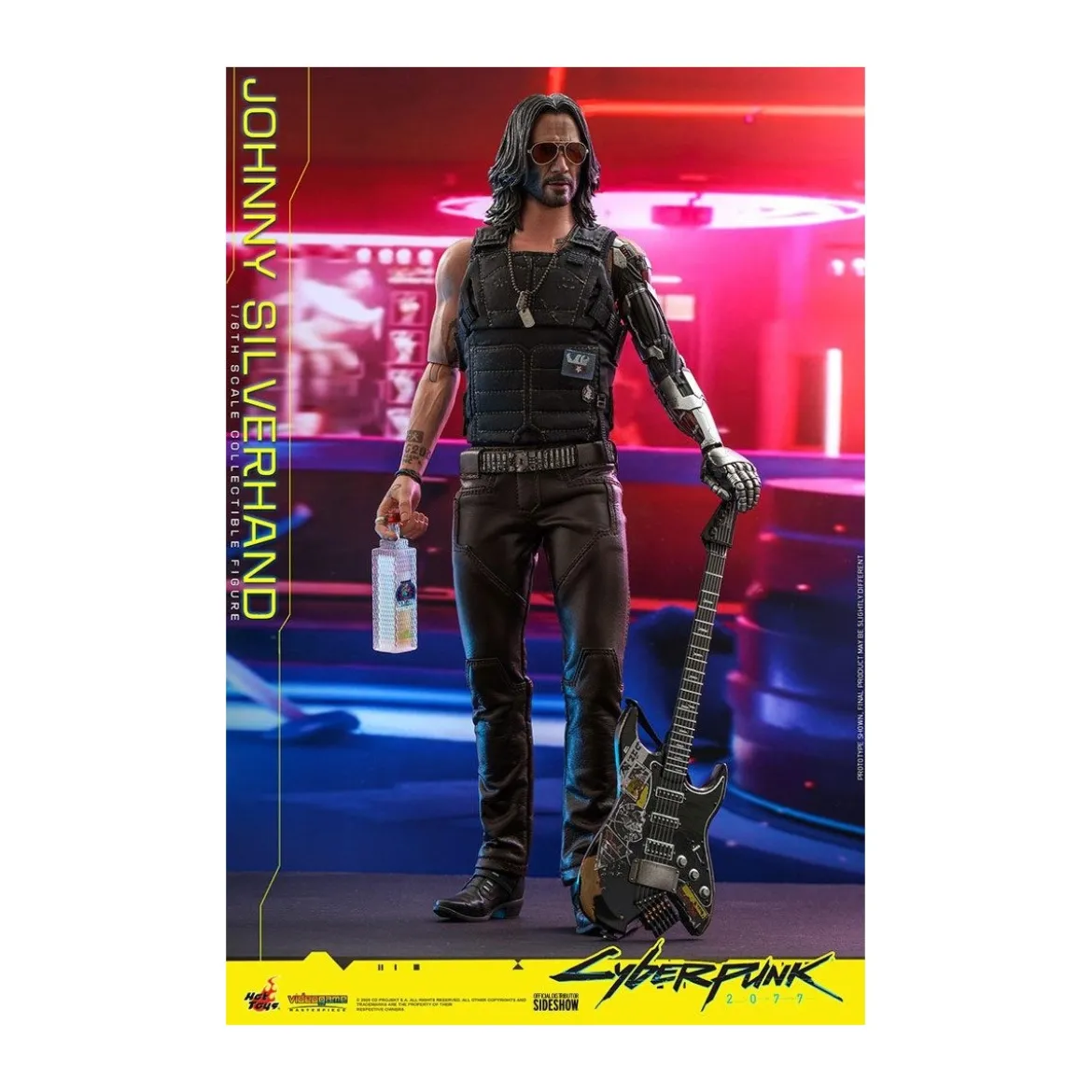 Hot Toys Cyberpunk 2077 - Johnny Silverhand - figurine Video Game Masterpiece 1/6