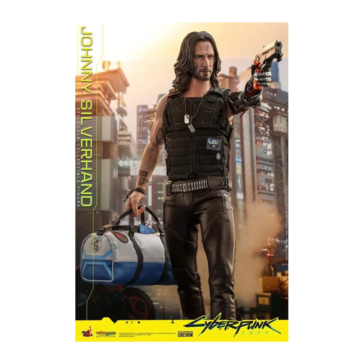 Hot Toys Cyberpunk 2077 - Johnny Silverhand - figurine Video Game Masterpiece 1/6