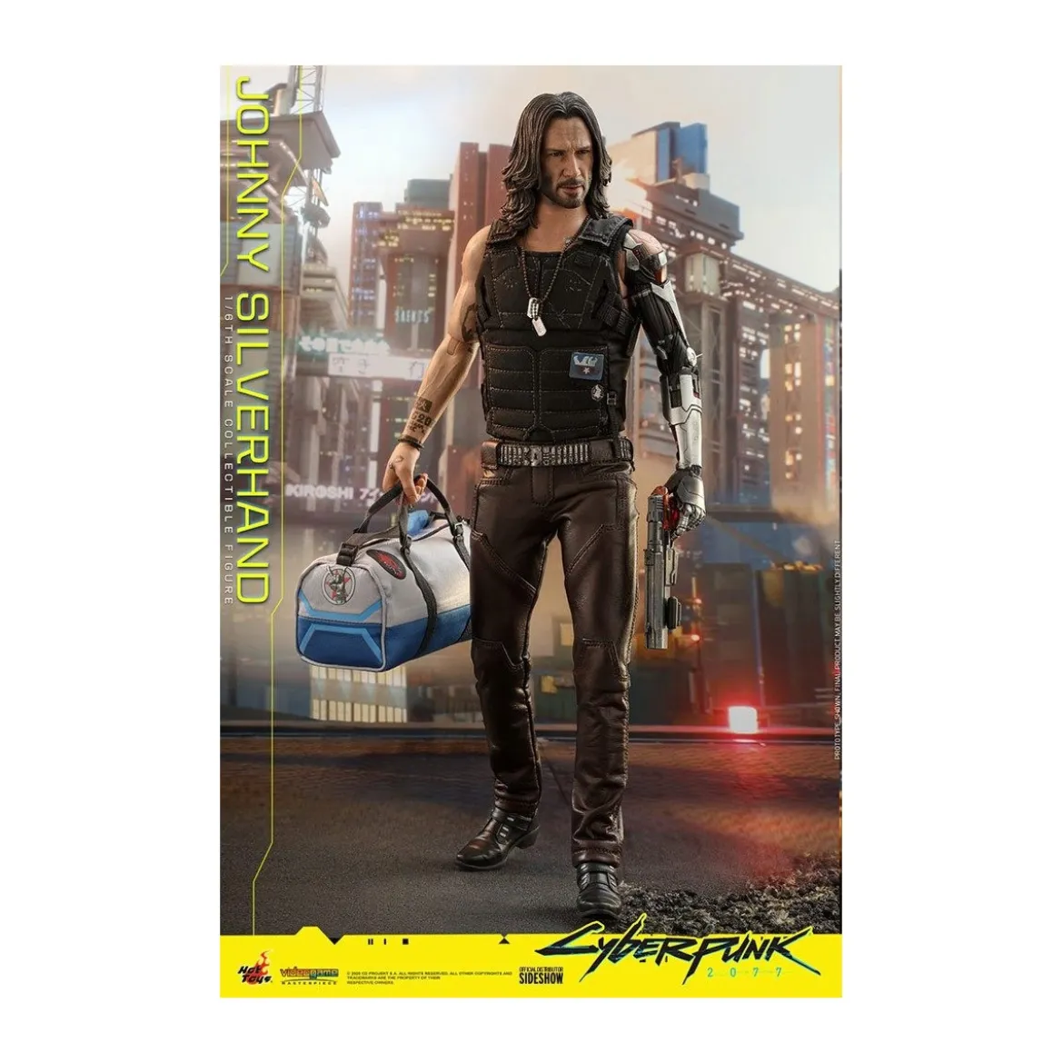 Hot Toys Cyberpunk 2077 - Johnny Silverhand - figurine Video Game Masterpiece 1/6