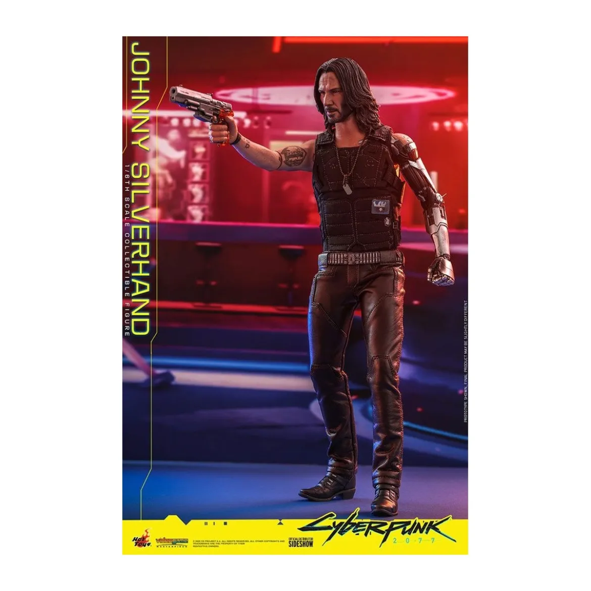 Hot Toys Cyberpunk 2077 - Johnny Silverhand - figurine Video Game Masterpiece 1/6