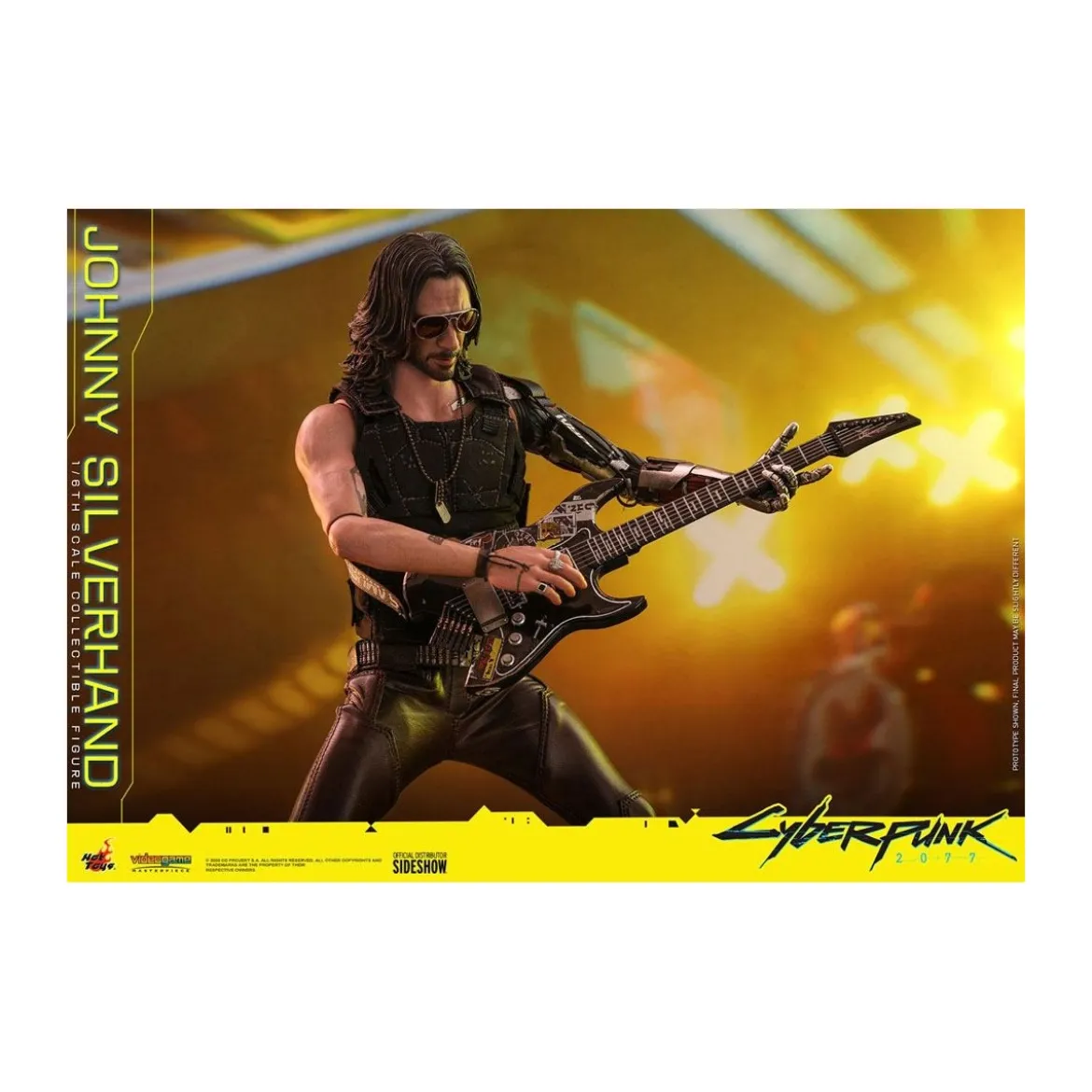 Hot Toys Cyberpunk 2077 - Johnny Silverhand - figurine Video Game Masterpiece 1/6