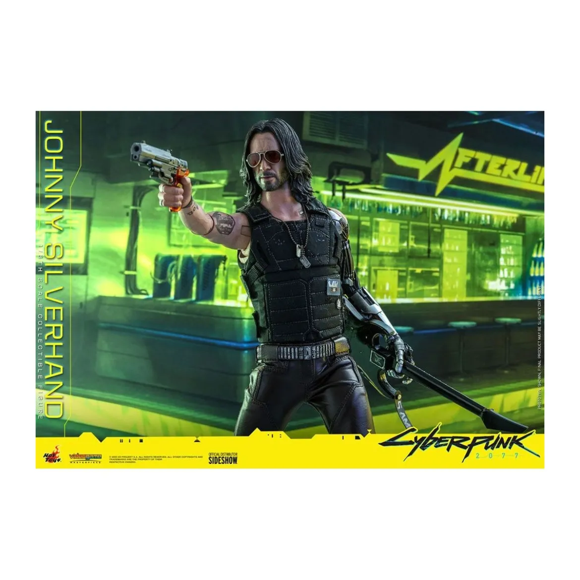 Hot Toys Cyberpunk 2077 - Johnny Silverhand - figurine Video Game Masterpiece 1/6