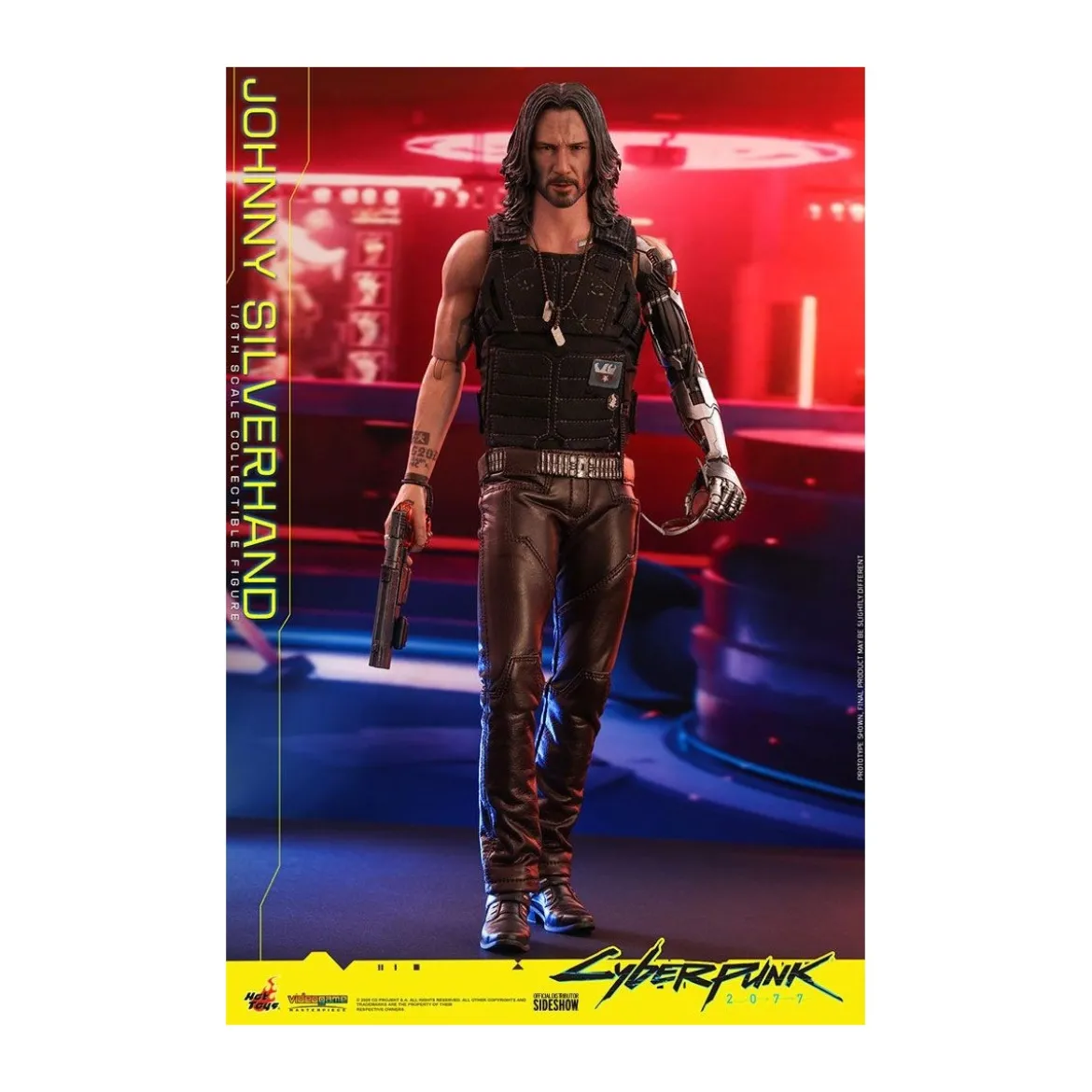 Hot Toys Cyberpunk 2077 - Johnny Silverhand - figurine Video Game Masterpiece 1/6