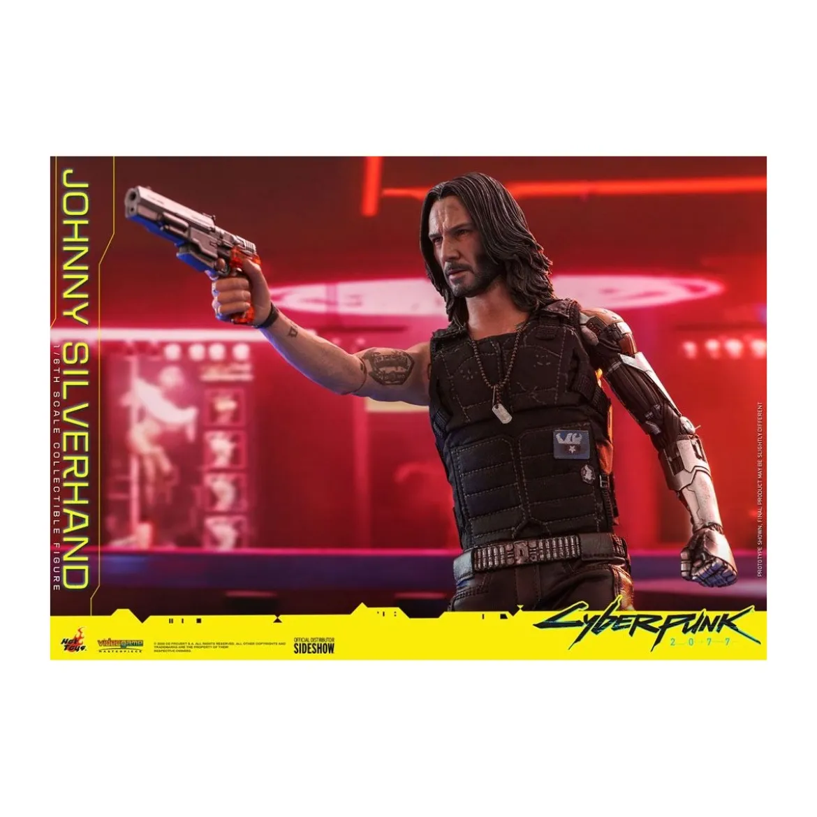 Hot Toys Cyberpunk 2077 - Johnny Silverhand - figurine Video Game Masterpiece 1/6
