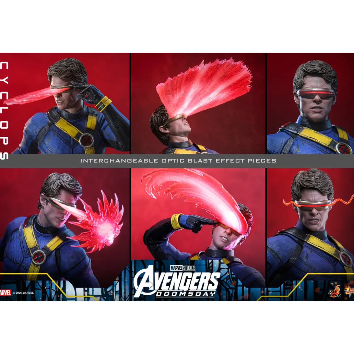 Hot Toys - Cyclops MMS908 1/6 - Avengers: Doomsday
