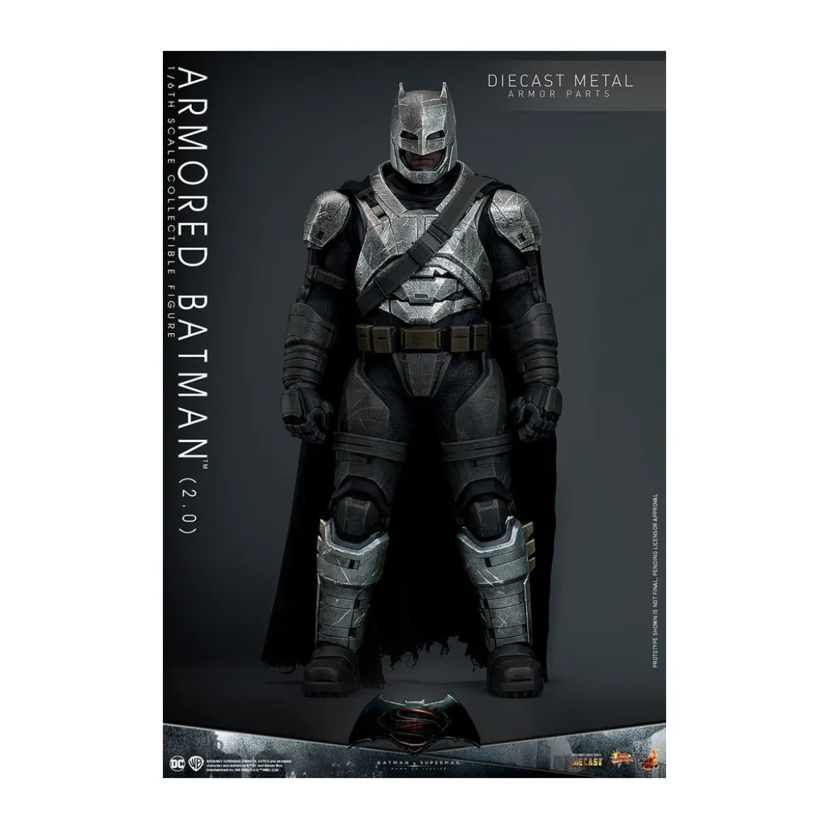 Hot Toys - DC Comics - Armored Batman 2.0 - Batman v Superman - MMS 1/6