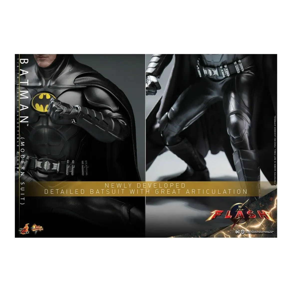 Hot Toys - DC Comics - Batman Modern Suit (Keaton) The Flash - Movie Masterpiece 1/6