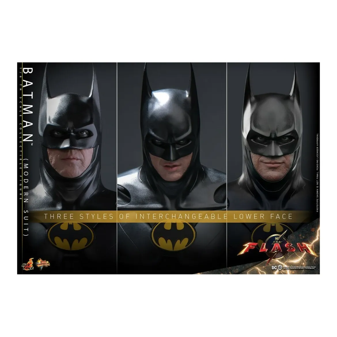 Hot Toys - DC Comics - Batman Modern Suit (Keaton) The Flash - Movie Masterpiece 1/6