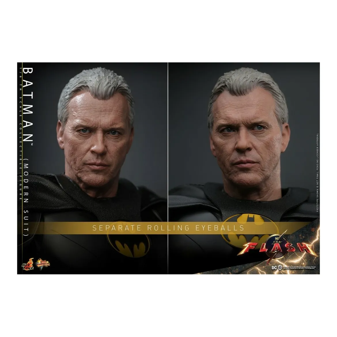 Hot Toys - DC Comics - Batman Modern Suit (Keaton) The Flash - Movie Masterpiece 1/6