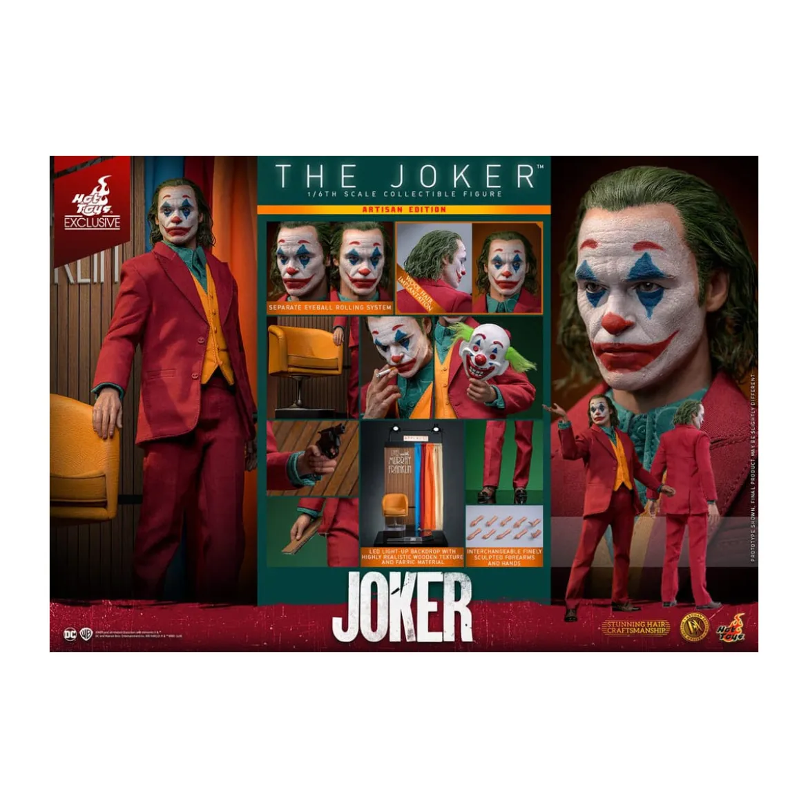 Hot Toys - DC Comics - The Joker Artisan Edition (2019) MMS 1/6