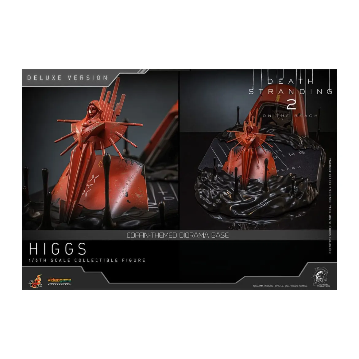 Hot Toys - Death Stranding 2: On the Beach VGM 1/6 - HIGGS Deluxe Version