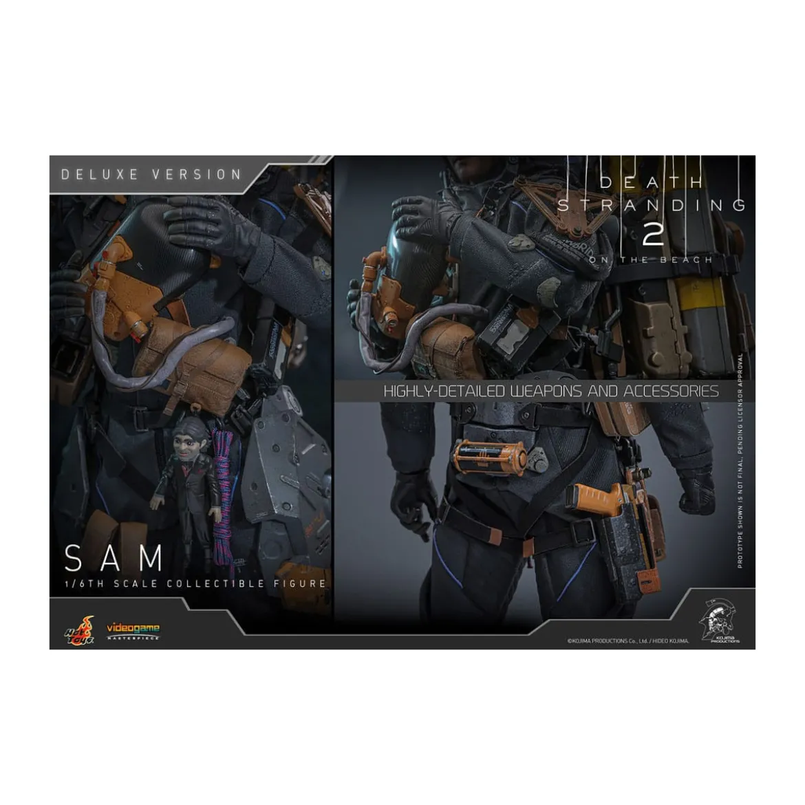 Hot Toys - Death Stranding 2: On the Beach VGM 1/6 - SAM Deluxe Version