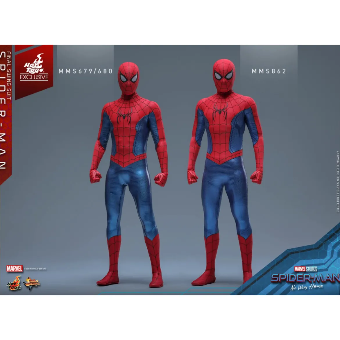 Hot Toys Exclusive - Spider-Man (Final Swing Suit) (Movie Promo Edition) 1/6 MMS862 - Marvel's Spider-Man: No Way Home