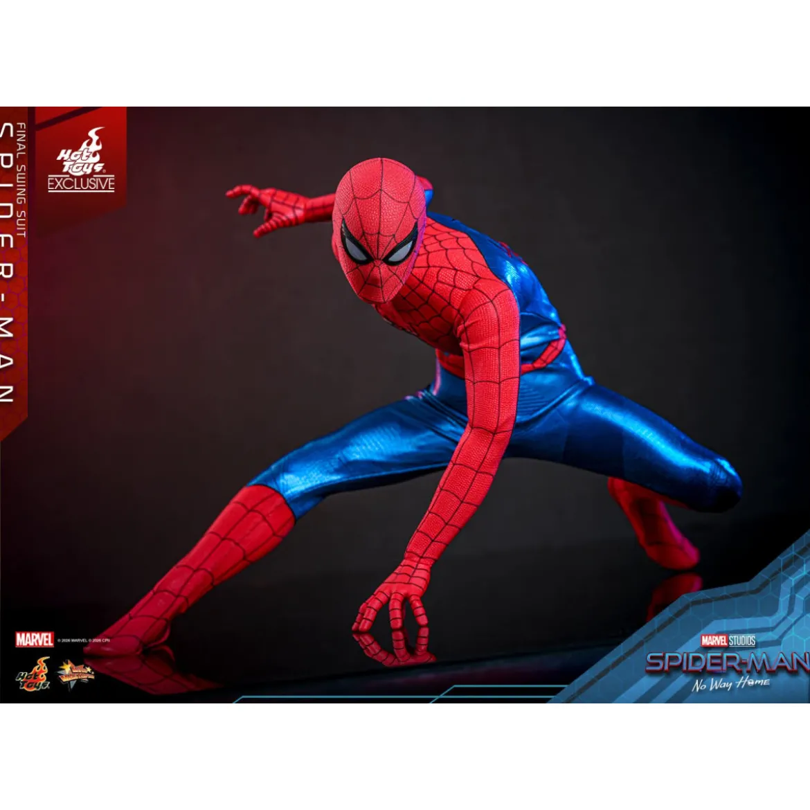 Hot Toys Exclusive - Spider-Man (Final Swing Suit) (Movie Promo Edition) 1/6 MMS862 - Marvel's Spider-Man: No Way Home