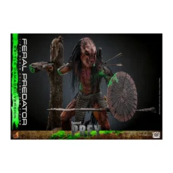 Hot Toys - Feral Predator (Battle Damaged Version) MMS 1/6 - Prey
