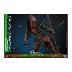 Hot Toys - Feral Predator (Battle Damaged Version) MMS 1/6 - Prey