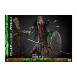 Hot Toys - Feral Predator (Battle Damaged Version) MMS 1/6 - Prey