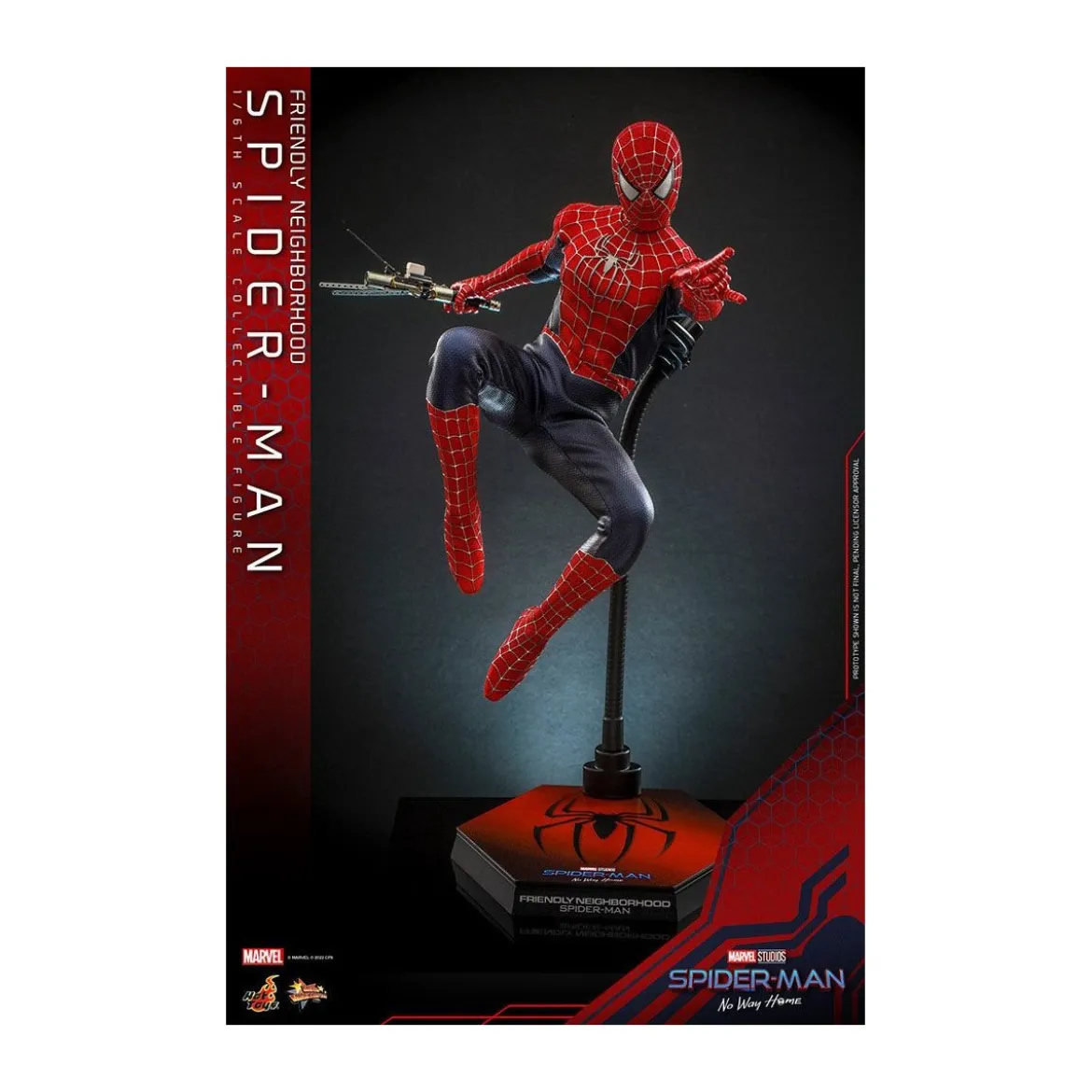 Hot Toys - Friendly Neighborhood Spider-Man - Marvel's Spider-Man: No Way Home figurine Movie Masterpiece 1/6